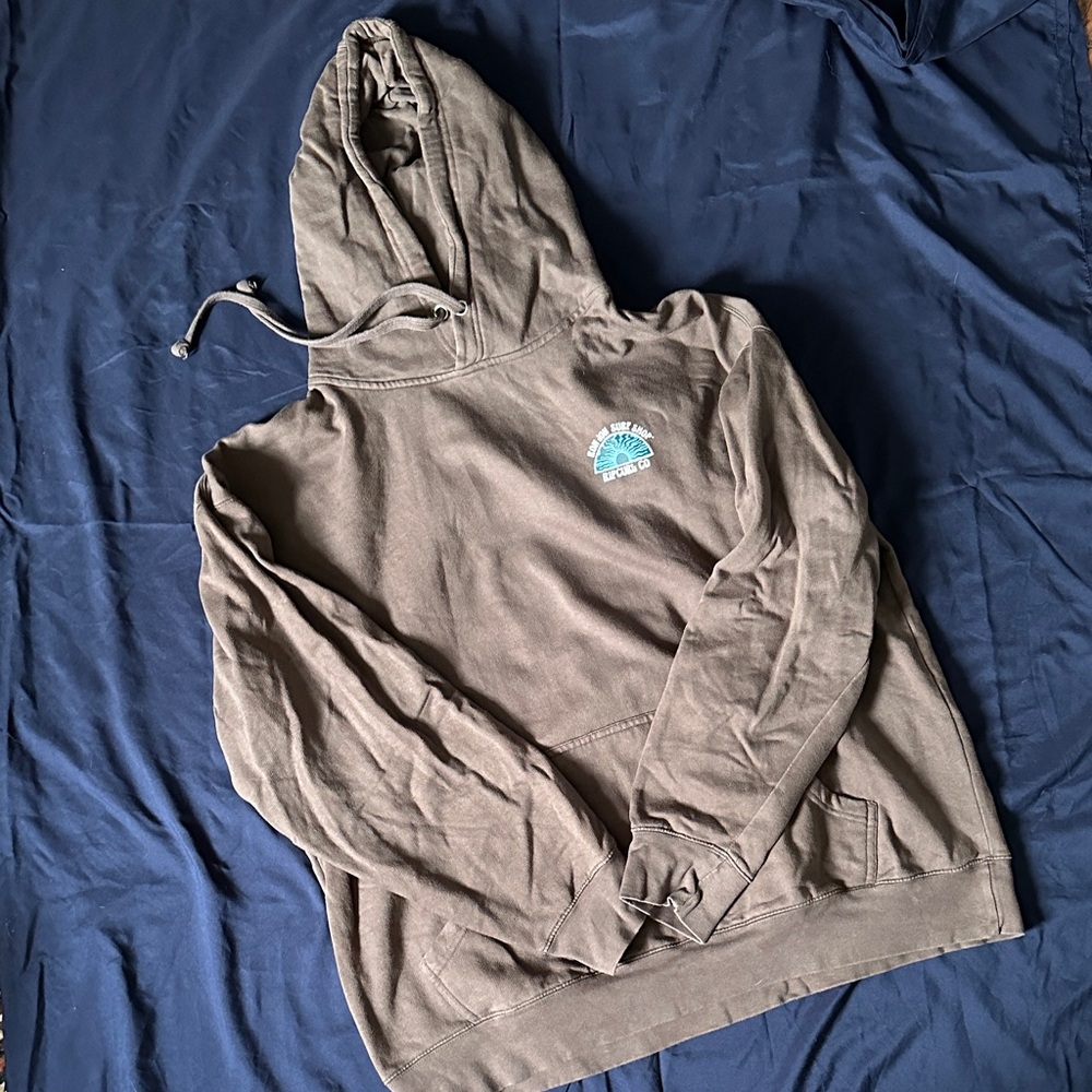 Grey RipCurl Ron Jon Surf Shop Hoodie